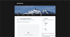 Desktop Screenshot of johnbonvin.ch